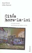 Couverture du livre « Cites hors la loi » de Gilles Marinet aux éditions Ramsay