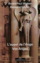Couverture du livre « L'appel de l'ange » de Weber Andre-Paul aux éditions Do Bentzinger