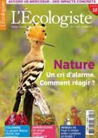 Couverture du livre « L'ecologiste n 58 - nature, un cri d'alarme - juillet 2021 » de  aux éditions L'ecologiste