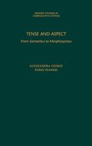 Couverture du livre « Tense and Aspect: From Semantics to Morphosyntax » de Pianesi Fabio aux éditions Oxford University Press Usa