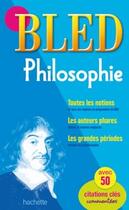 Couverture du livre « BLED ; philosophie » de Klein et Marquer et Durand aux éditions Hachette Education