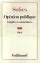 Couverture du livre « Opinion publique 1984 - enquetes et commentaires » de Collectif Gallimard aux éditions Gallimard (patrimoine Numerise)