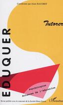 Couverture du livre « Tutorer » de Alain Baudrit aux éditions Editions L'harmattan