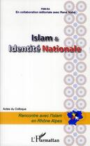 Couverture du livre « Islam et identité nationale » de  aux éditions L'harmattan