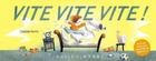 Couverture du livre « Vite, vite, vite ! » de Clotilde Perrin aux éditions Rue Du Monde