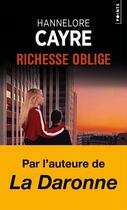 Couverture du livre « Richesse oblige » de Hannelore Cayre aux éditions Points