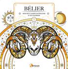 Couverture du livre « Bélier : mon petit cahier d'astrologie et de coloriage » de Haumea aux éditions Artemis