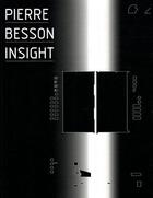 Couverture du livre « Insight » de Pierre Besson aux éditions Monografik