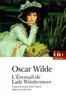 Couverture du livre « L'éventail de lady Windermere » de Oscar Wilde aux éditions Folio