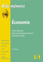 Couverture du livre « Économie (5e édition) » de Emmanuel Buisson et Christine Dollo et Alain Beitone aux éditions Dalloz