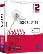 Couverture du livre « Excel 2019 ; coffret de 2 livres : le manuel de référence + le cahier d'exercices » de  aux éditions Eni