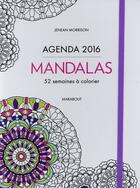 Couverture du livre « Mandalas ; agenda (édition 2016) » de  aux éditions Marabout