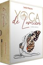 Couverture du livre « Yoga de lumière : cartes oracle » de Leda Macoro aux éditions Courrier Du Livre