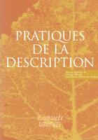 Couverture du livre « Pratiques de la description » de Blundo et Sardan aux éditions Ehess