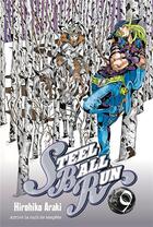 Couverture du livre « Jojo's bizarre adventure - saison 7 ; steel ball run Tome 9 » de Hirohiko Araki aux éditions Delcourt