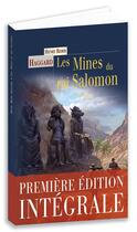 Couverture du livre « Les mines du roi Salomon » de Henry Rider Haggard aux éditions Terre De Brume