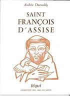 Couverture du livre « Saint Francois D'Assise » de Duvouldy aux éditions Tequi