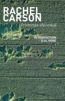 Couverture du livre « Printemps silencieux » de Rachel Carson aux éditions Wildproject