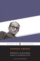 Couverture du livre « Eichmann in Jerusalem ; a report on the banality of evil » de Hannah Arendt aux éditions Adult Pbs