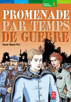 Couverture du livre « PROMENADE PAR TEMPS DE GUERRE (édition 2002) » de Pol-A.M aux éditions Le Livre De Poche Jeunesse