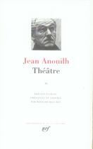 Couverture du livre « Théâtre t.2 » de Jean Anouilh aux éditions Gallimard