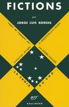 Couverture du livre « Fictions » de Jorge Luis Borges aux éditions Gallimard