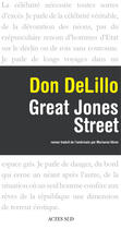 Couverture du livre « Great jones street » de Don Delillo aux éditions Editions Actes Sud