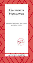 Couverture du livre « Constantin stanislavski » de Poliakov Stephane aux éditions Editions Actes Sud