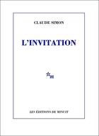 Couverture du livre « L'invitation » de Claude Simon aux éditions Minuit