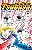 Couverture du livre « Captain Tsubasa Tome 35 » de Yoichi Takahashi aux éditions Glenat