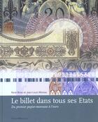 Couverture du livre « Le Billet Dans Tous Ses Etats » de Moreau et Brion aux éditions Fonds Mercator