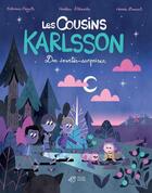 Couverture du livre « Les cousins Karlsson t.2 ; des invités surprises » de Katarina Mazetti et Aurore Damant aux éditions Thierry Magnier