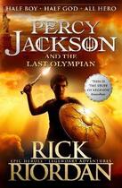 Couverture du livre « Percy Jackson And The Last Olympian » de Rick Riordan aux éditions Children Pbs
