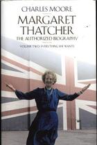 Couverture du livre « Margaret thatcher » de Charles Moore aux éditions Viking Adult