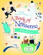 Couverture du livre « The book of nonsense and other verse » de Christine Pym et Edward Lear aux éditions Usborne