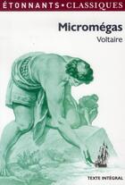 Couverture du livre « Micromégas » de Voltaire aux éditions Flammarion