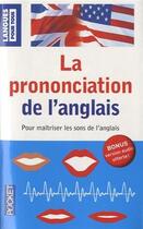 Couverture du livre « La prononciation de l'anglais » de Jean Tardieu aux éditions Pocket