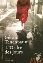 Couverture du livre « L'ordre des jours » de Gerald Tenenbaum aux éditions Heloise D'ormesson