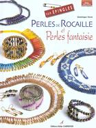 Couverture du livre « Perles de rocaille et perles fantaisie sur épingles » de Dominique Herve aux éditions Editions Carpentier