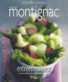 Couverture du livre « Entrees minceur, montignac » de Michel Montignac aux éditions Alpen