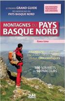 Couverture du livre « Montagnes du Pays basque nord » de Gorka Lopez aux éditions Sua