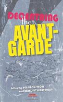 Couverture du livre « Decentring the avant-garde » de Benedikt Hjartarson aux éditions Rodopi