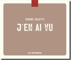 Couverture du livre « J'en ai vu » de Pierre Soletti aux éditions Les Venterniers