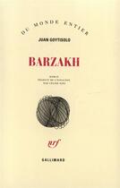 Couverture du livre « Barzakh » de Juan Goytisolo aux éditions Gallimard