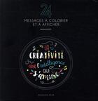 Couverture du livre « 24 messages à colorier et à afficher » de  aux éditions Dessain Et Tolra