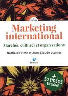 Couverture du livre « Marketing international 2e ed » de Nathalie Prime aux éditions Pearson