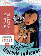 Couverture du livre « Art-thérapie ; Coloriages mystères : messages mystères » de Disney aux éditions Hachette Heroes