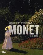 Couverture du livre « Album de l'exposition Monet 1840-1926 » de  aux éditions Reunion Des Musees Nationaux