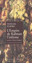 Couverture du livre « L'empire de kalman l'infirme » de Yehuda Elberg aux éditions Actes Sud