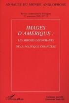 Couverture du livre « Images d'Amérique ; les miroirs déformants de la politique étrangère » de  aux éditions L'harmattan